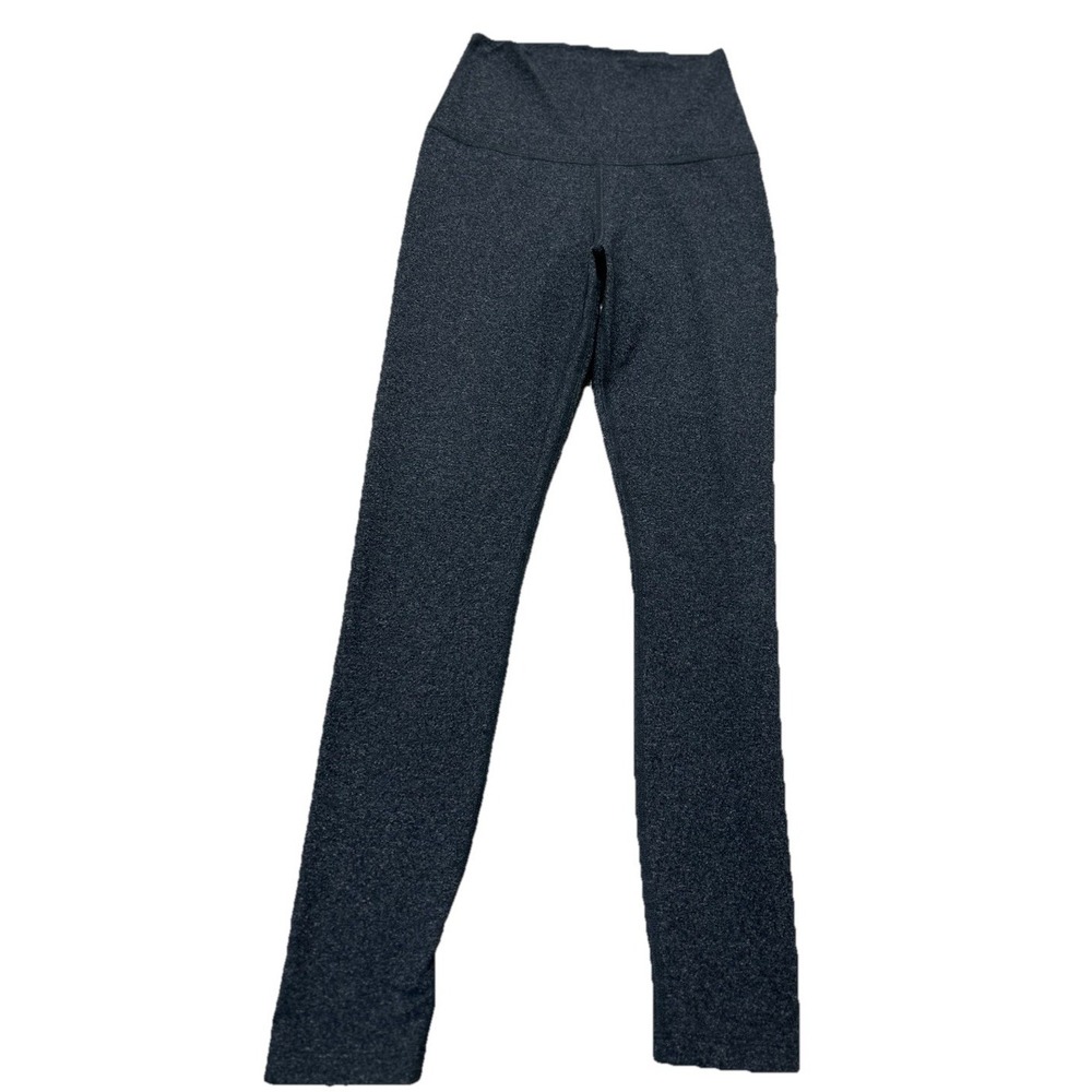 Beyond Yoga High Rise Legging Heathered Black Gray Women's Size Small